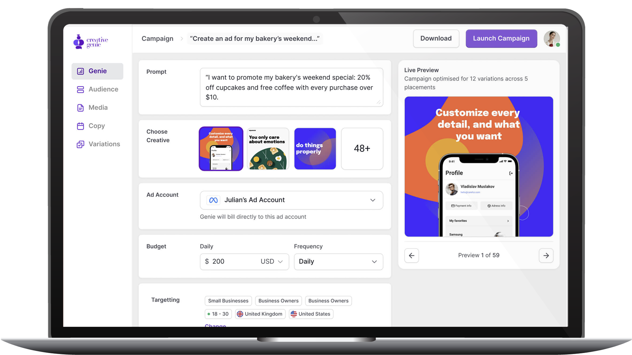 IMG_UX Portfolio_Creative Genie_Helen Player